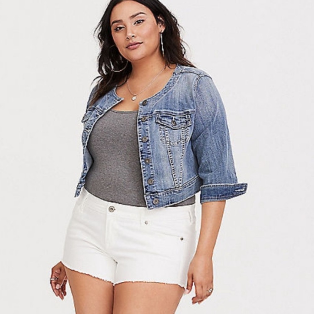 Torrid Jean Shorts